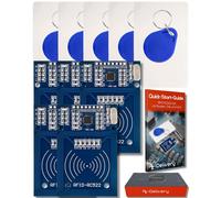 5 X Kit RFID RC522 13,56Mhz Con Reader, Chip E Scheda Compatibile Con Arduino E