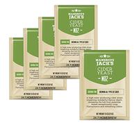 5 x Mangrove jack' S Yeast sidro M02 Craft Series Yeast 9 g Treats 23L