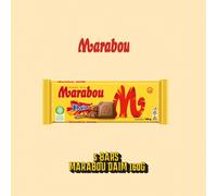 5 x Marabou Daim 160 g - Cioccolato al latte con pezzi di caffè croccanti