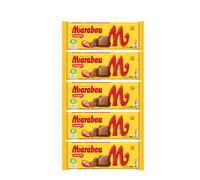 5 x Marabou Jordgubb 160 g - Cioccolato al latte con pezzi di fragole
