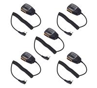 5 x microfono altoparlante microfono per UV-5R UV5R UV-5RE UV-B6 -UVB2 bidirezionale
