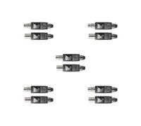 5 x microfono trasmettitore ricevitore microfono per home theater, studio di registrazione