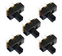 5 x Mini Interruttore a Slitta PCB On-On SPDT 3A 250V