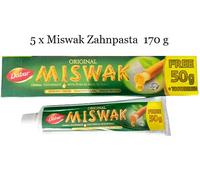 5 X Miswak Dabur Dentifricio 170 G Siwak Meswak Sewak Al Arak ORIGINAL