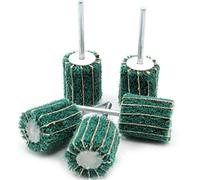 5 x nastri abrasivi, dischi lamellari, lamelle abrasive, grana 400, con tessuto non tessuto, per Dremel Proxxon, accessori multifunzione