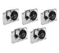 5 X Nastro per Brother 6030 EP-45 EP-44 EP-43 EP-41 WP-600 TC-600 Ribbon Nero