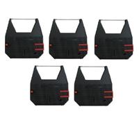 5 X Nastro Tg. 154C Compatibile Con Brother 7020 Ce 30 35 40 50 60 70 500 600 CM