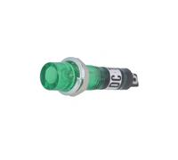 5 x NI-2FGR-12V spia di controllo: con luce al neon verde concavo 12VAC plast...