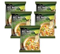 5 x Noodles di Riso Istantaneo alle Verdure Senza Glutine