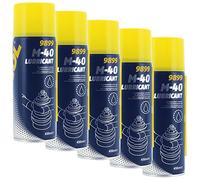 5 x olio lubrificante M-40 450 ml Mannol Spray olio