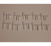 5 x Paia Seitz Dometic Zanzariera Caravan Finestrino Cieco Terminale Clip 5 Dx &