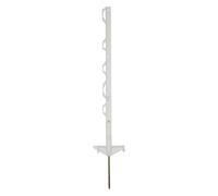 5 x pali per recinzione pascolo palo in plastica palo bianco 71 cm altezza pa...
