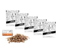 5 x Pectolase 5g/25L +Trucioli di Quercia Francese 20g - Enzima Pectolitico, Pectoenzima, Pectolasi, Pectina, Enzima al frutto e al mosto del vino, Spirit Ferm