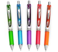 5 X Pentel Energel XM BL77 Retraibile Liquido Gel Inchiostro Penna - 0.7mm -