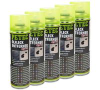 5 X PETEC 500 ML Smacchiatore di Olio Spray Macchia Remover Rimozione