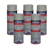 5 X RADIATORE di Spray Vernice Spray Bianco Puro Satinato 400 ML alchidica Resina di
