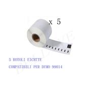10 Etichette per DYMO 99014 54mmX101mm LABELWRITER 450 Turbo 450 Serie