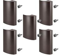 5 x SOTECH maniglia per porta balcone SEJA II alluminio marrone 85 x 40 x 20 mm maniglia per porta patio