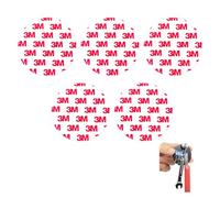 5 x Supporto per rilevatore di fumo e Gas - Pastiglie Adesive 3M, Installazione Senza Trapano, Compatibili con Vari Modelli di Allarmi e Rivelatori