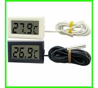 5 X TERMOMETRO DIGITALE LCD ACQUARIO TERRARIO FRIGO MISURA TEMPERATURA AMBIENTE
