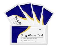 5 x Test Antidroga Urine Droga,Test ad immersione,Test Antidroga a Pannello Singolo per marijuana,THC