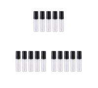 5 x tubetti vuoti per lucidalabbra, tinta per labbra, olio per ciglia, flaconcini da 2 ml, colore nero trasparente, tipo 7, Set da 3 (nero trasparente tipo 7), Type 7, come descrizione