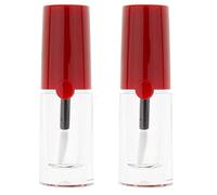 5 x tubetti vuoti per lucidalabbra, tinta per labbra, olio per ciglia, flaconcini da 2 ml, colore nero trasparente, tipo 7, Come descritto Tipo 3, Type 3, come descrizione
