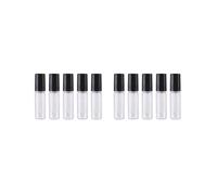 5 x tubetti vuoti per lucidalabbra, tinta per labbra, olio per ciglia, flaconcini da 2 ml, colore nero trasparente, tipo 7, 2 set (nero trasparente tipo 7), Type 7, come descrizione