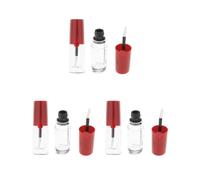 5 x tubetti vuoti per lucidalabbra, tinta per labbra, olio per ciglia, flaconcini da 2 ml, colore nero trasparente, tipo 7, 3 set (come descritto tipo 3), Type 3, come descrizione