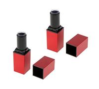 5 x tubetti vuoti per lucidalabbra, tinta per labbra, olio per ciglia, flaconcini da 2 ml, colore nero trasparente, tipo 7, Rosso Tipo 1, tipo 1, come descrizione