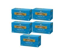 5 x Twinings Lady Grey 25 bustine - Light Citrus Black Tea