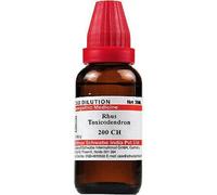 5 X Willmar Schwabe India Rhus Toxicodendron 200 CH (30ml)