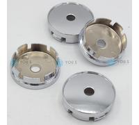 5 X YOU.S Coprimozzi Radkappen 60,0 - 56,0 Mm Cromati Per Diversi Veicoli