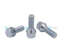 5 X YOU.S Original Dadi A Esagono Conico M12 X 1,5 Mm Filettatura 30 Mm