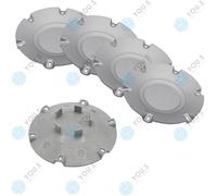 5 X YOU.S ORIGINAL Tappi Di Mozzo 147,0 - 60,0 Per Radial Aluett ATS