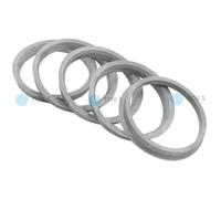 5 X YOU.S Original ZENTRIERRINGE 82,0 X 74,0 Mm Z.B. Per RONAL Diversi Veicoli