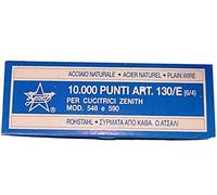 5 x Zenith - Punti universali Zenith - Punti metallici 130/E (6/4) - 130/E (conf.50000) - codice 130/E