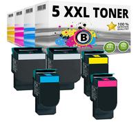 5 XL TONER Per LEXMARK CS317DN CS417DN CS517DE CX317DN CX417DE CX517DN