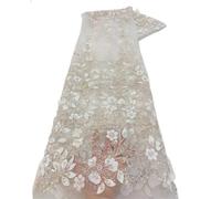 5 Yard Embroidery Lace Tulle Fabric for Sewing