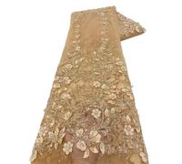5 Yard Embroidery Lace Tulle Fabric for Sewing