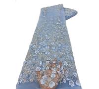 5 Yard Embroidery Lace Tulle Fabric for Sewing