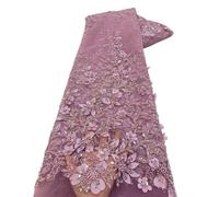 5 Yard Embroidery Lace Tulle Fabric for Sewing