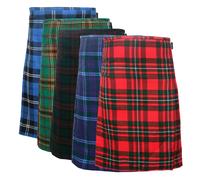 5 Yard Gonnellini Scozzesi Uomo 13oz Highland Casual Kilt 14 Various Tartan