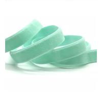 5 Yards 10mm Elastico Velluto Nastro Elastico Fai da Te Elastici per Capelli Decorazione Fatta a Mano Artigianato Accessori per Cucire-Acqua 10mm