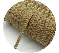 5 yards/lotto 6 mm nastro elastico glitterato elastico da cucire elastico in gomma per cintura corda elastica fai da te cordino-39-5 yards