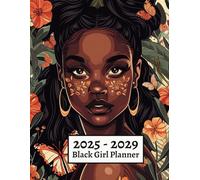 5 Year Monthly Black Girl Planner 2025-2029: January 2025 to December 2029 (60 Months)