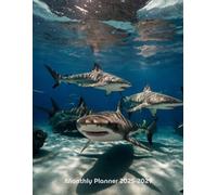 5-Year Monthly Planner 2025-2029: 5 Year Calendar Organizer, Marine Life ( Shark design)