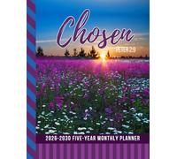 5-Year Monthly Planner 2026-2030: Dated Large / 60 Month Agenda / With Notes Pages - To Do List / Chosen - Christian Quote Art Cover