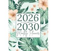 5 Year Monthly Planner 2026-2030: Five Year Calendar from January 2026 to December 2030 || 60 Months Schedule Organizer with Holidays and Inspirational Quotes || Large Size.