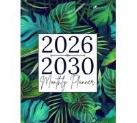 5 Year Monthly Planner 2026-2030: Five Year Calendar from January 2026 to December 2030 || 60 Months Schedule Organizer with Holidays and Inspirational Quotes || Large Size.